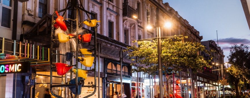 Cuba Street WellingtonNZ. Photo by Johnny Hendrikus 