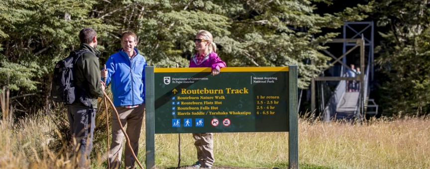 Tourism Conservation Building Strong Partnershps The Routeburn Track today media
