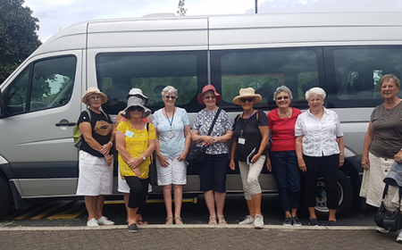 Mount Classic Tours takes Papamoa Garden Club to Hamilton Gardens Feb 21 1 v2