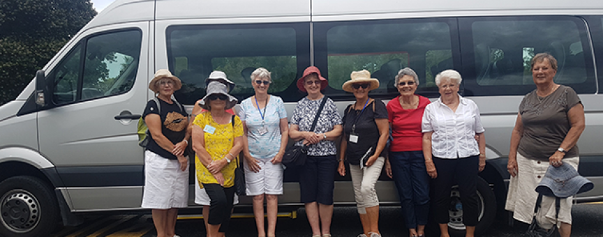 Mount Classic Tours takes Papamoa Garden Club to Hamilton Gardens Feb 21 1 v2